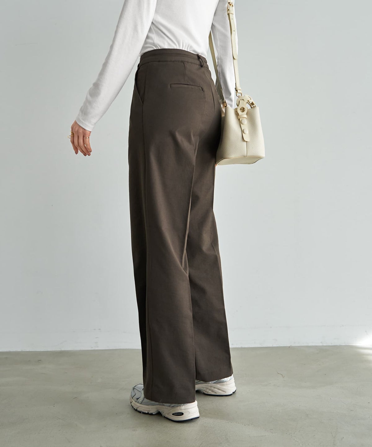 着用イメージ 167cm セピアブラウン Sサイズ