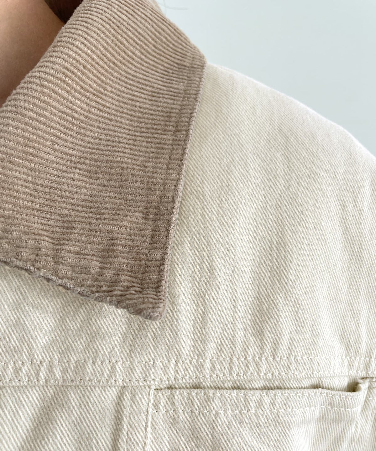 着用イメージ 163cm ブライトベージュ