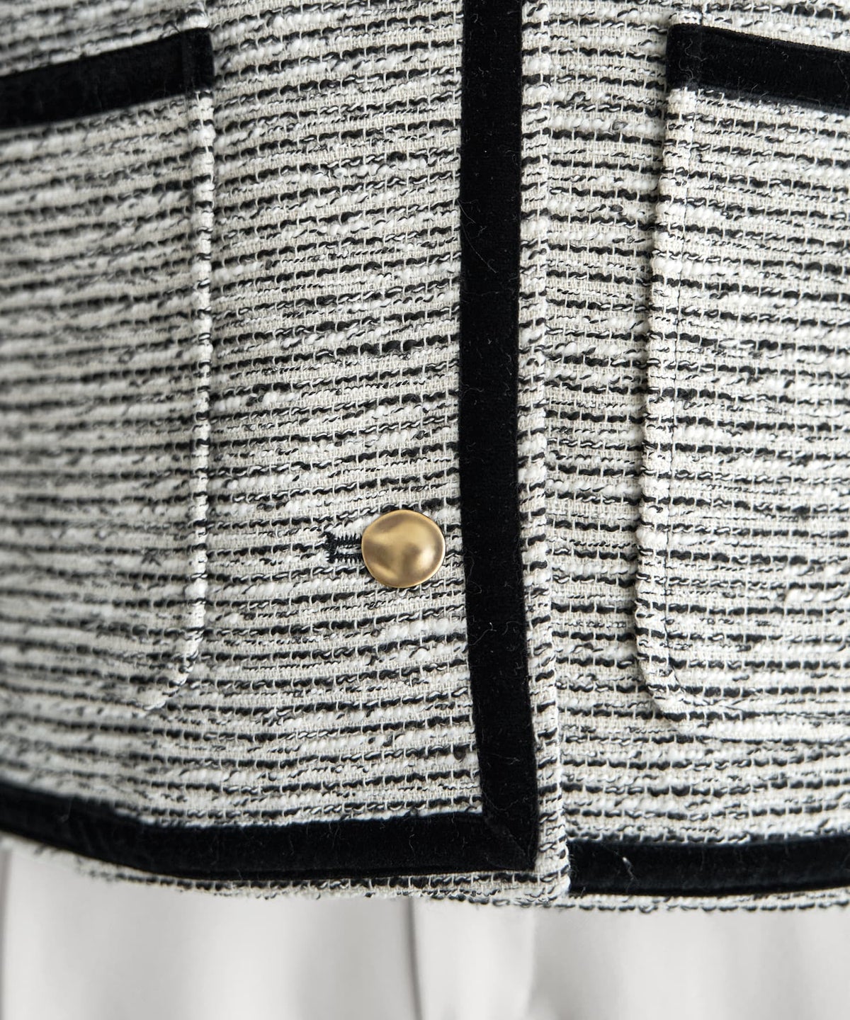 着用イメージ 166cm ホワイトミックス