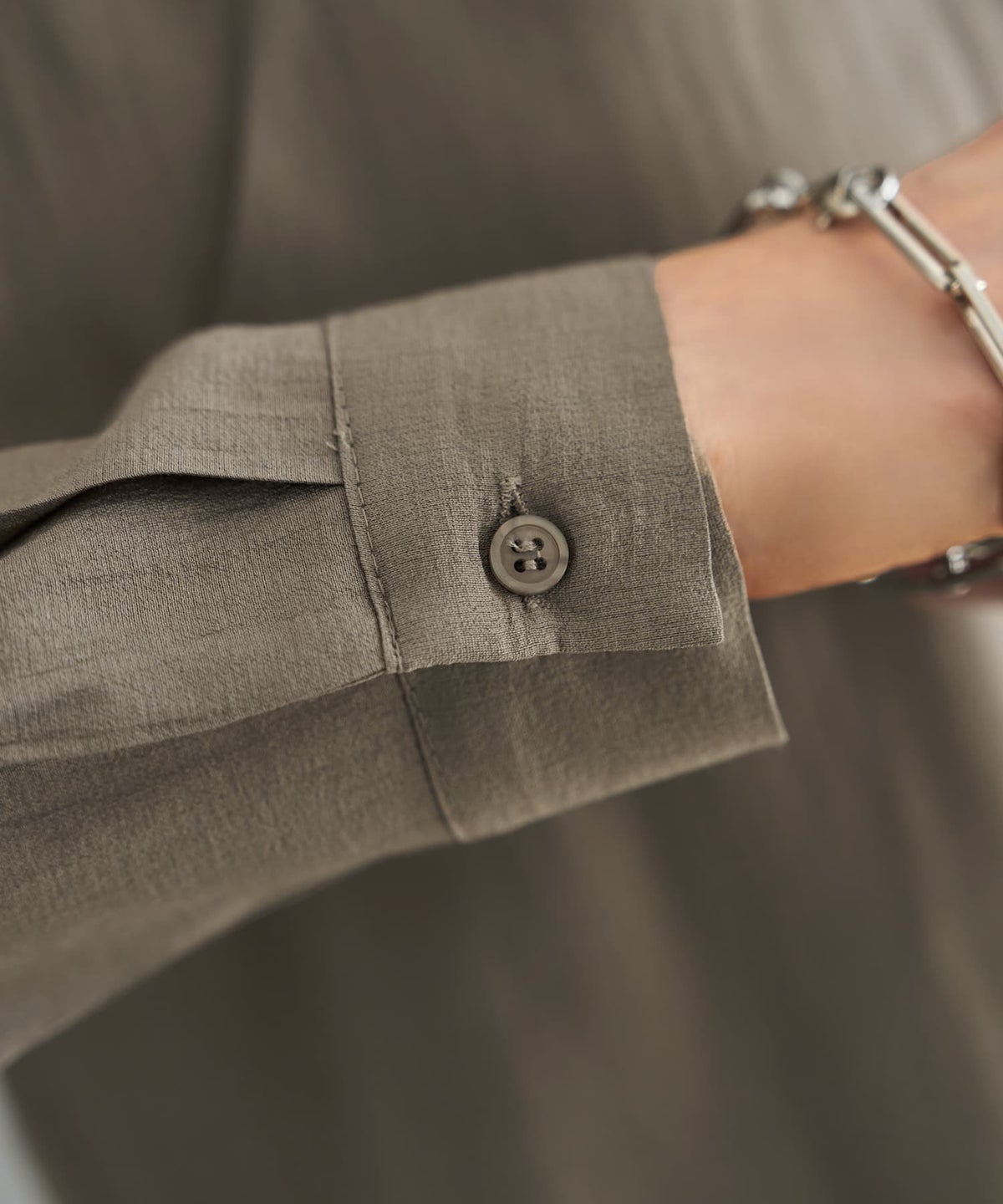 着用イメージ 167cm ダークサンド