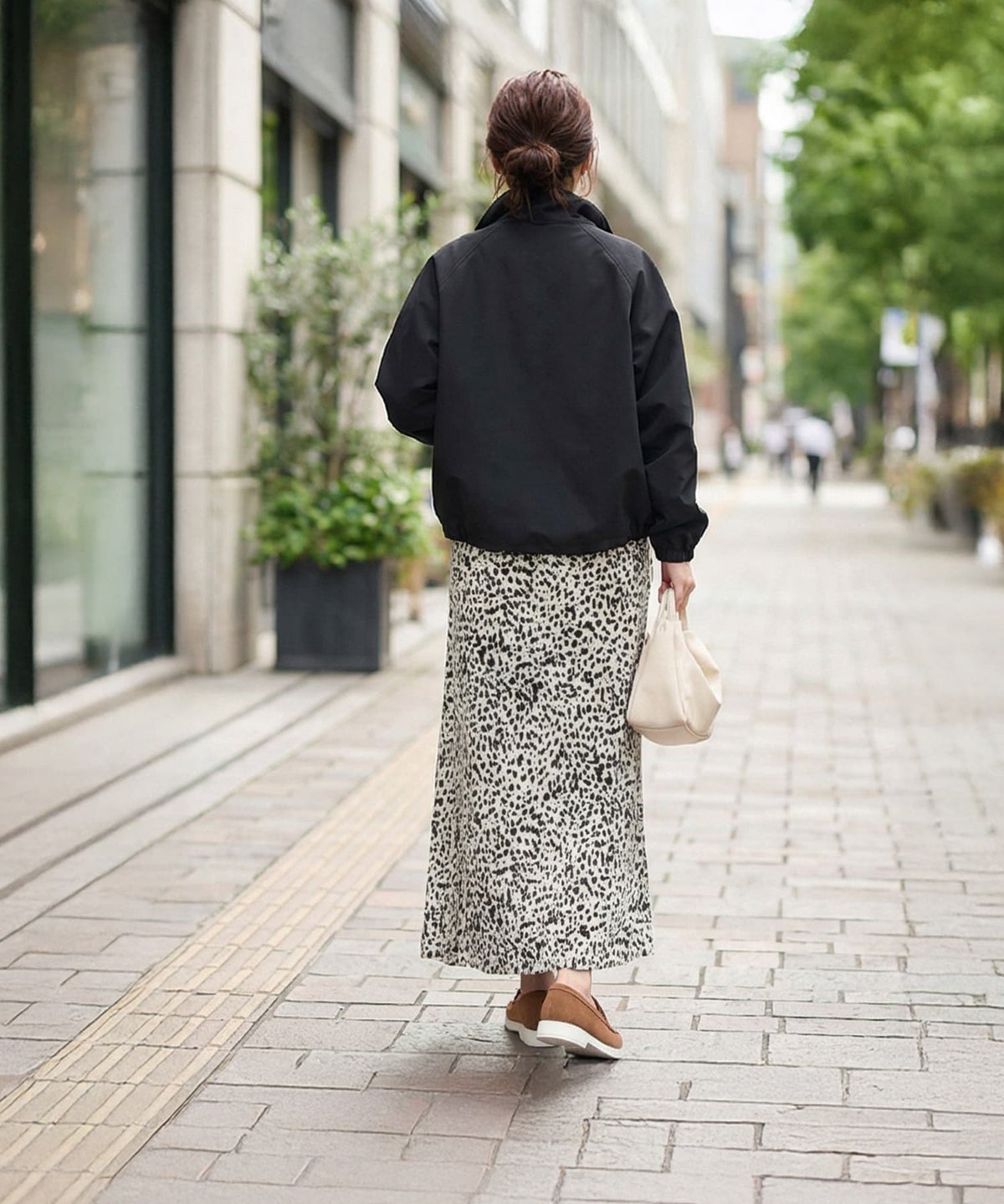 着用イメージ 163cm ブラック