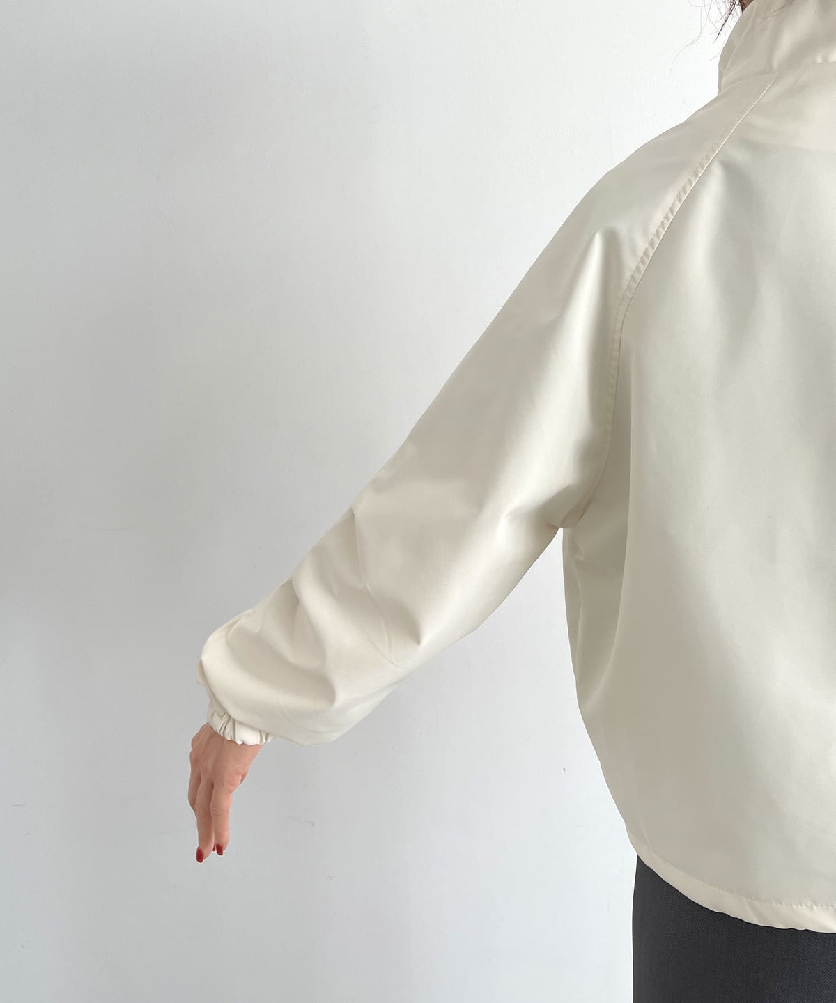 着用イメージ 163cm エクリュ