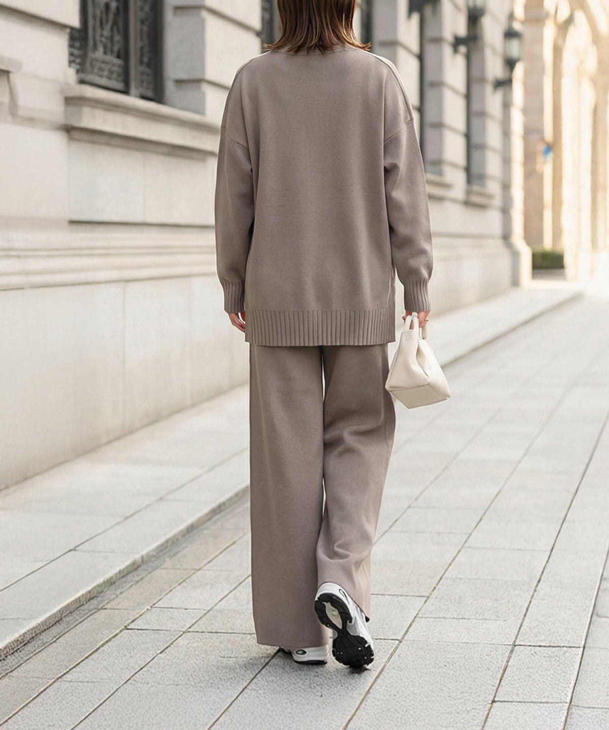 着用イメージ 163cm モカ