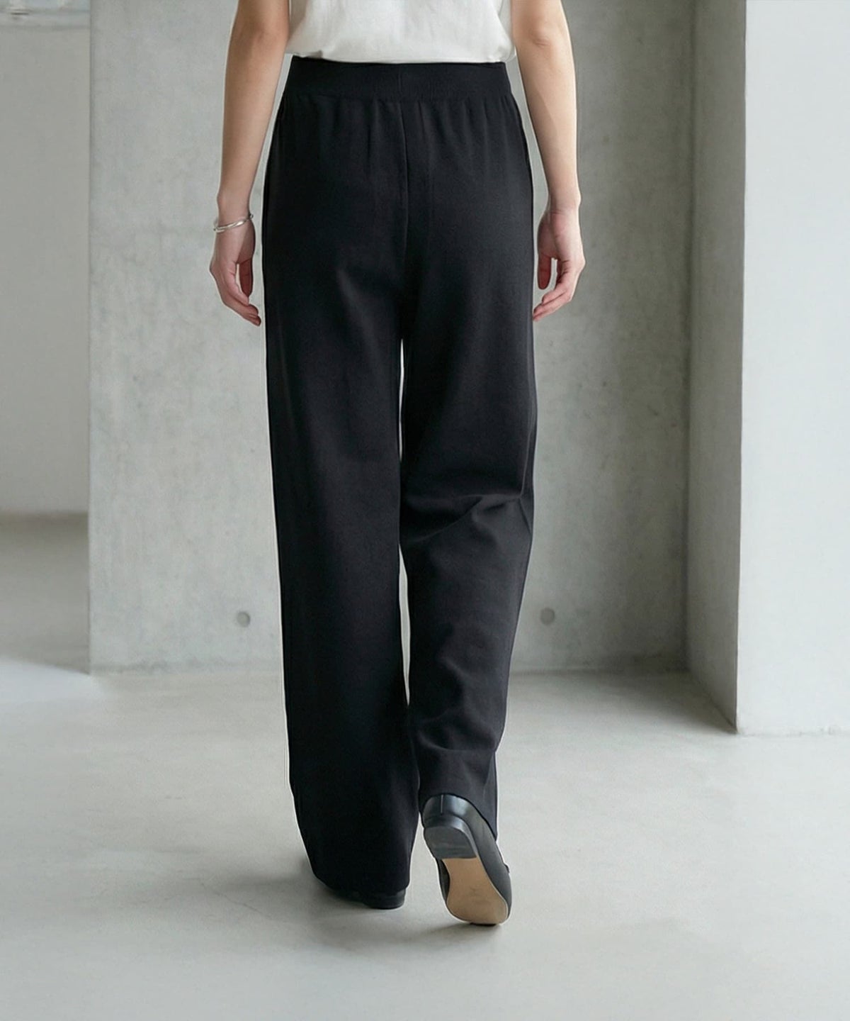 着用イメージ 163cm ブラック