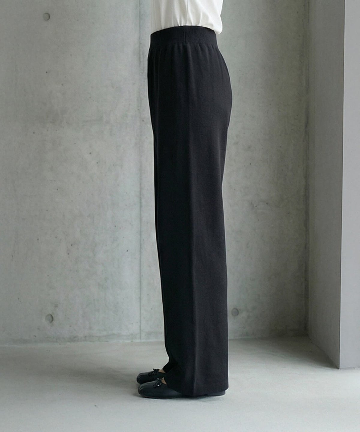 着用イメージ 163cm ブラック