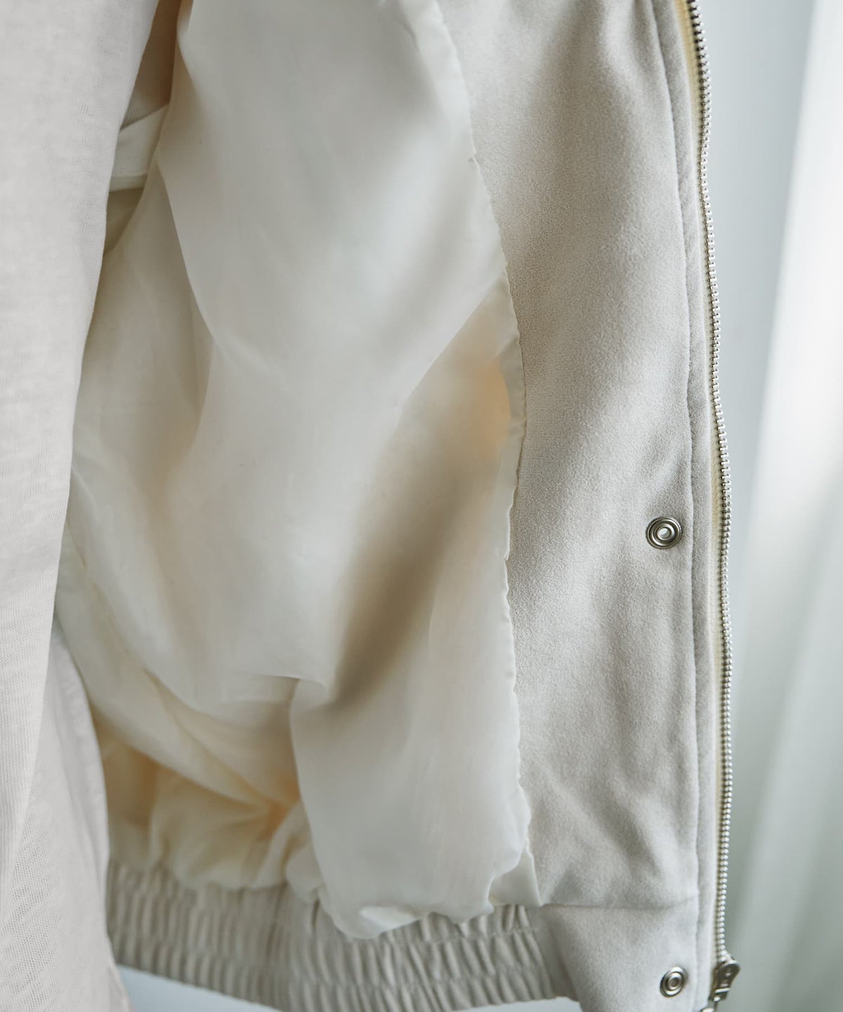 着用イメージ 166cm エクリュ