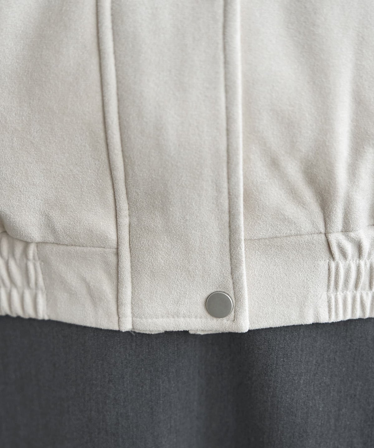 着用イメージ 166cm エクリュ