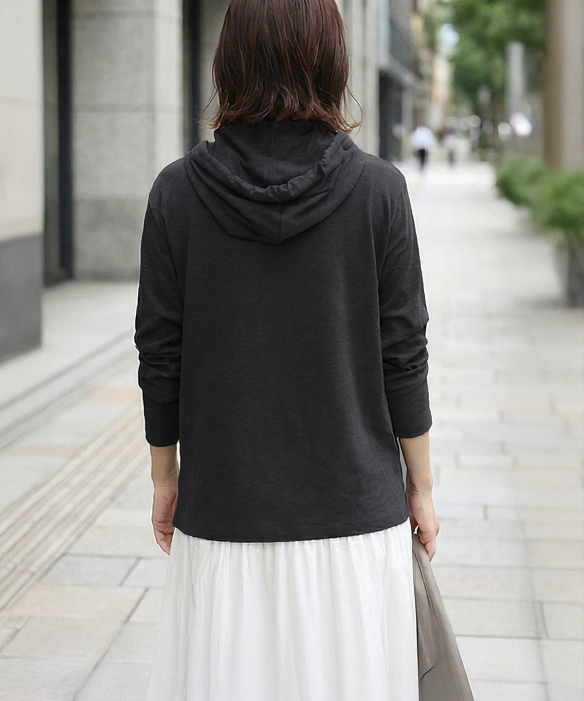 着用イメージ 163cm ブラック