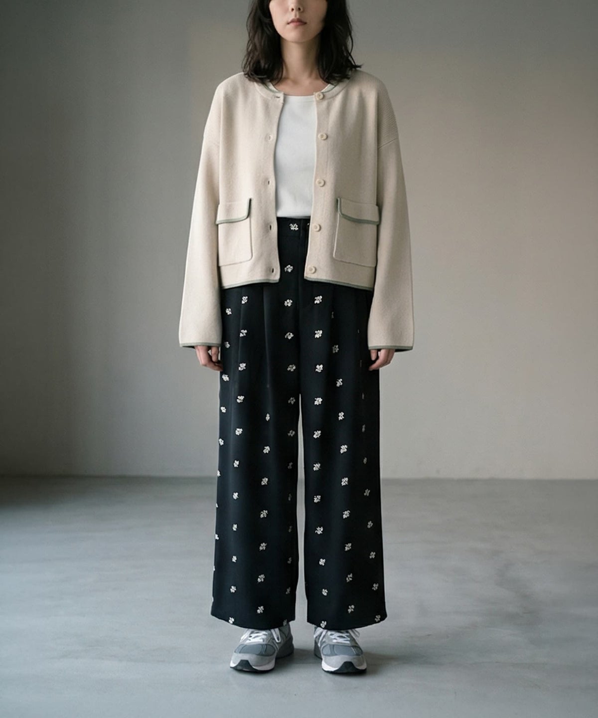 着用イメージ 165cm ブラック