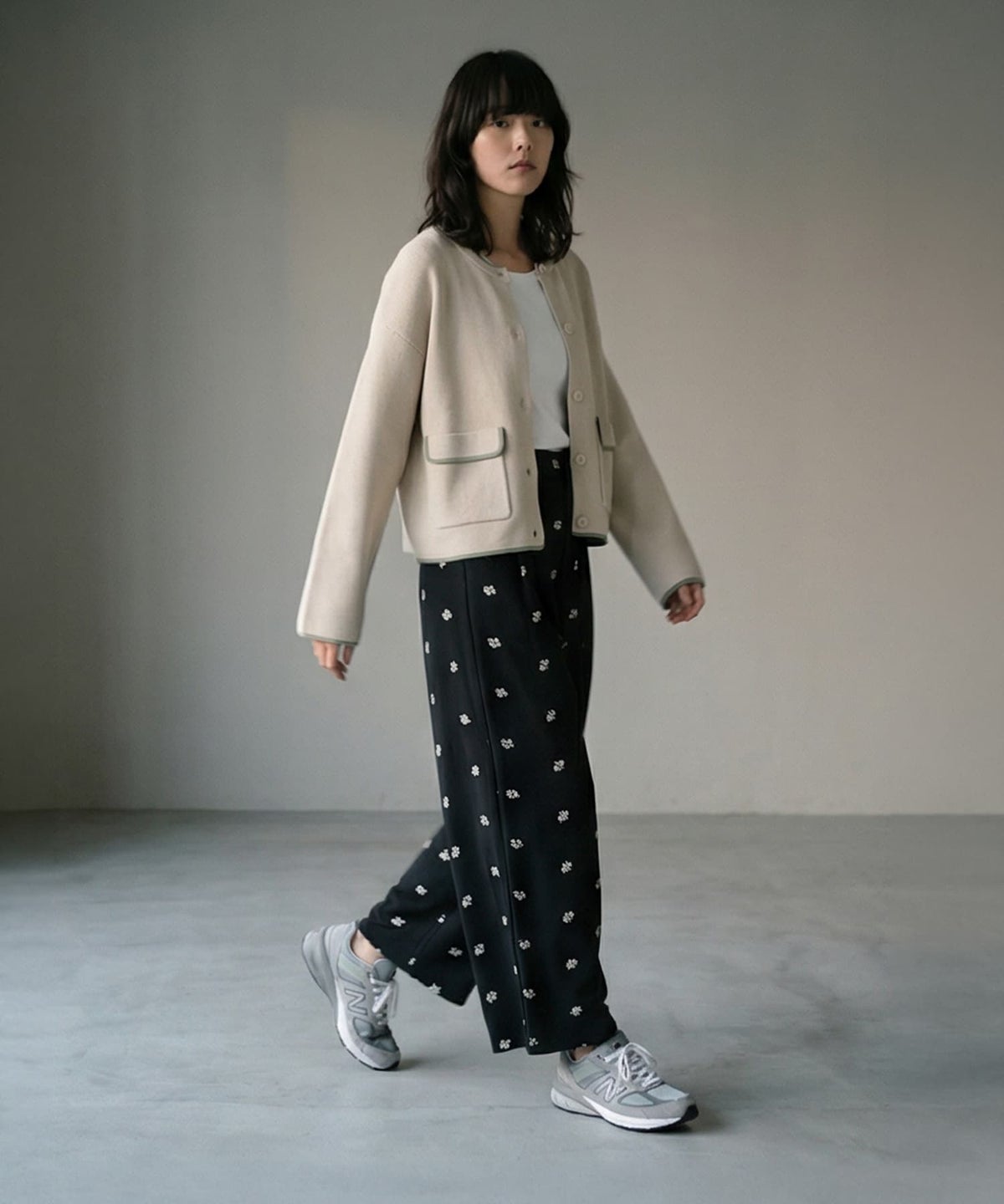 着用イメージ 165cm ブラック