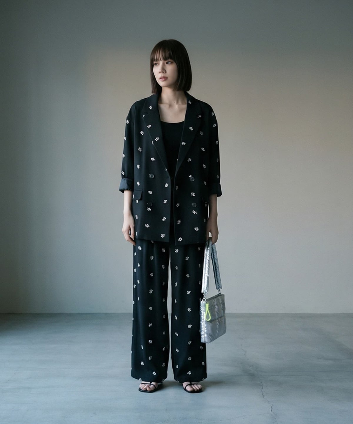 着用イメージ 170cm ブラック