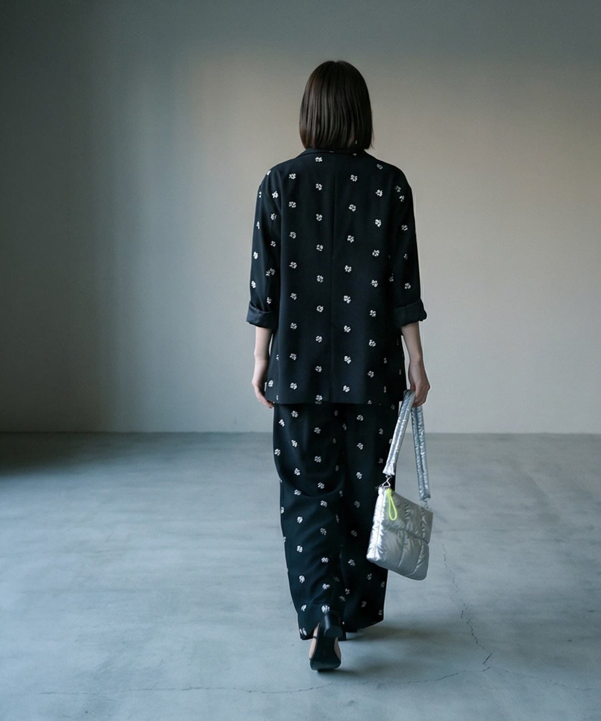 着用イメージ 170cm ブラック