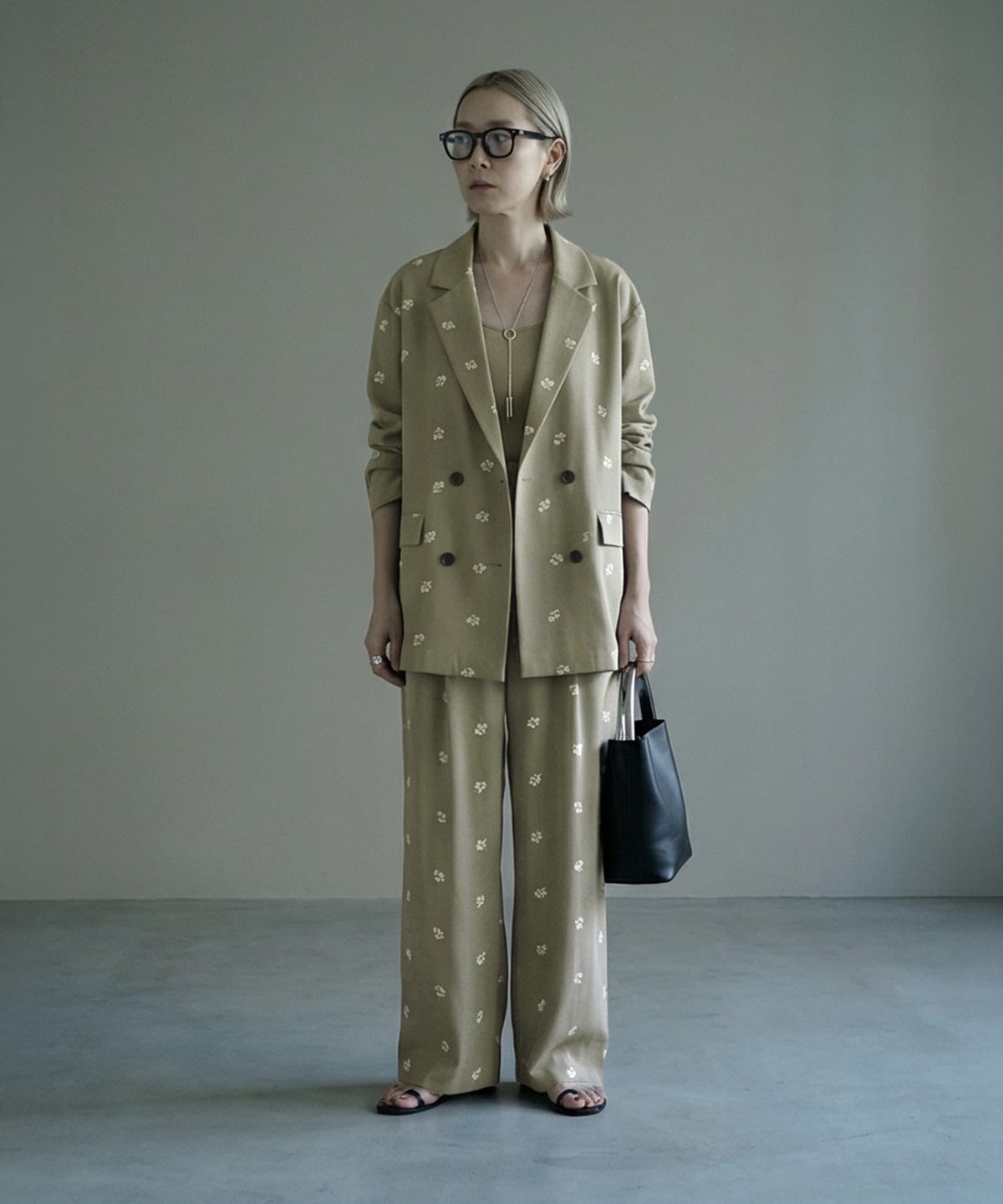 着用イメージ 165cm グリーン