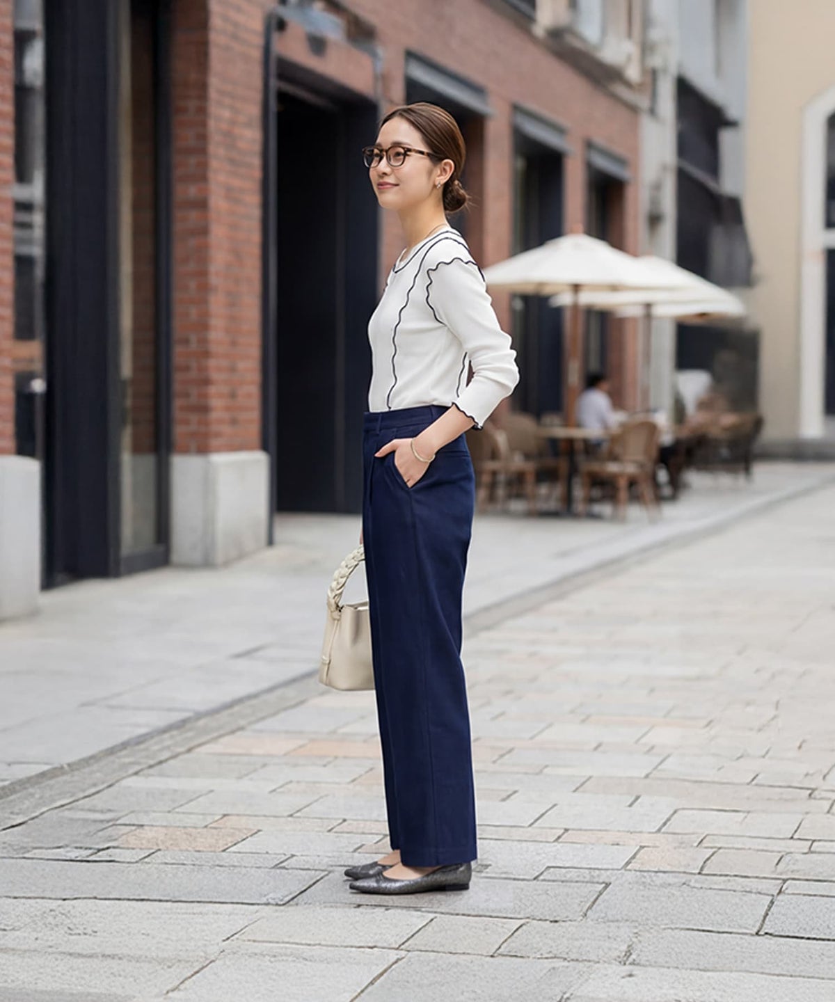 着用イメージ 163cm ブラック Sサイズ