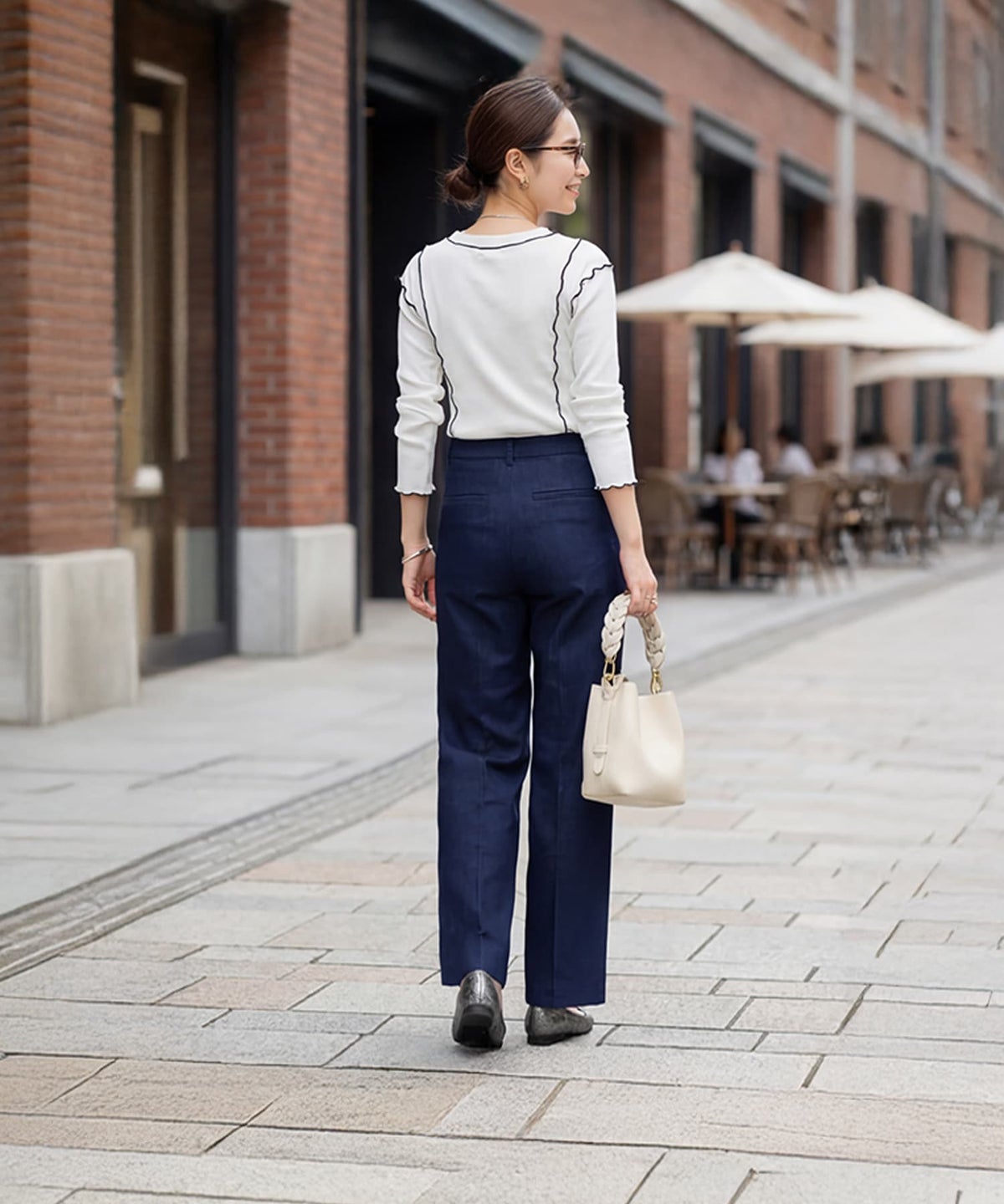 着用イメージ 163cm ブラック Sサイズ