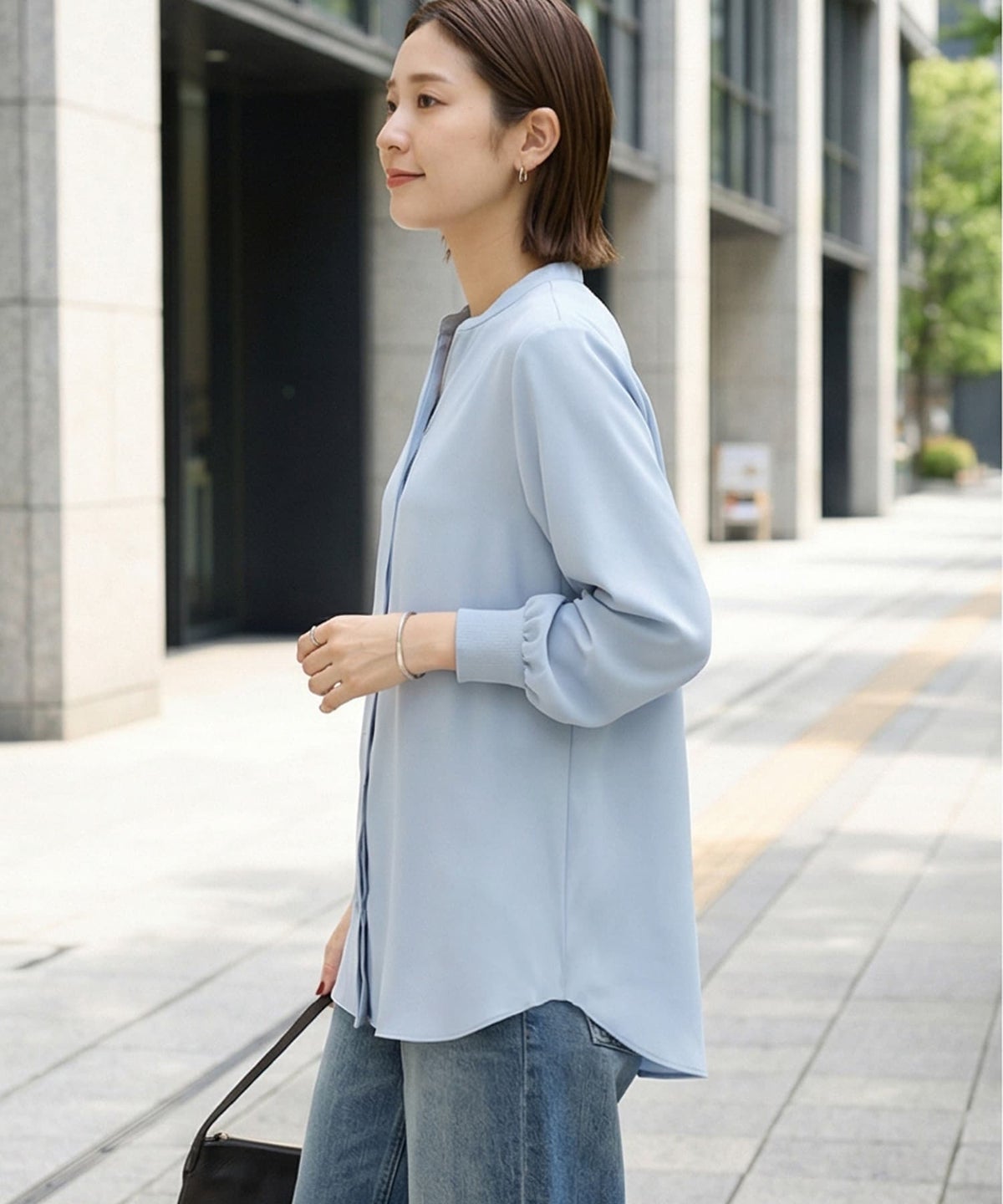 着用イメージ 163cm サックス