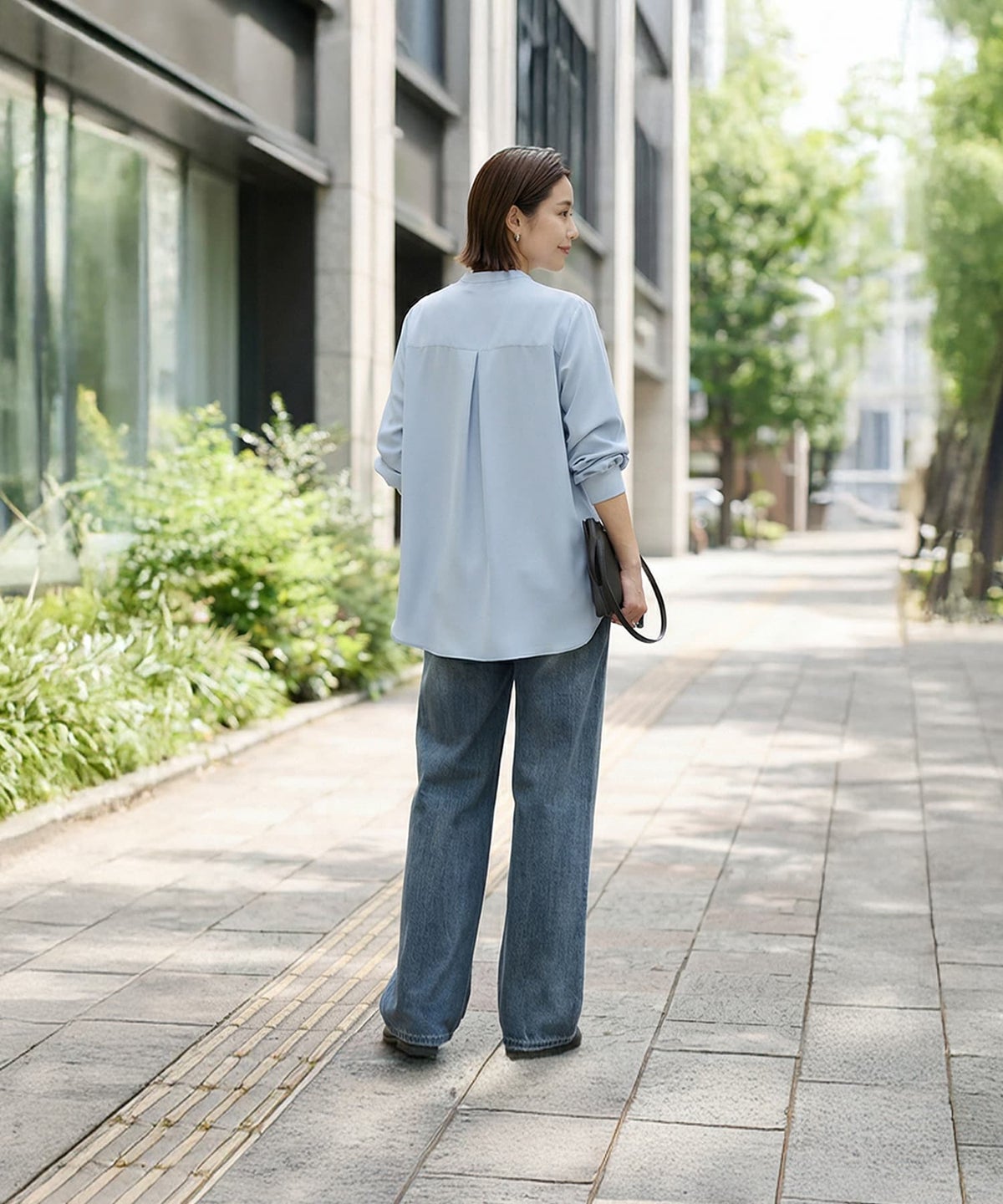 着用イメージ 163cm サックス