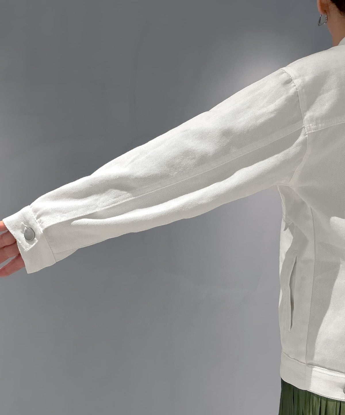 着用イメージ 163cm ホワイト