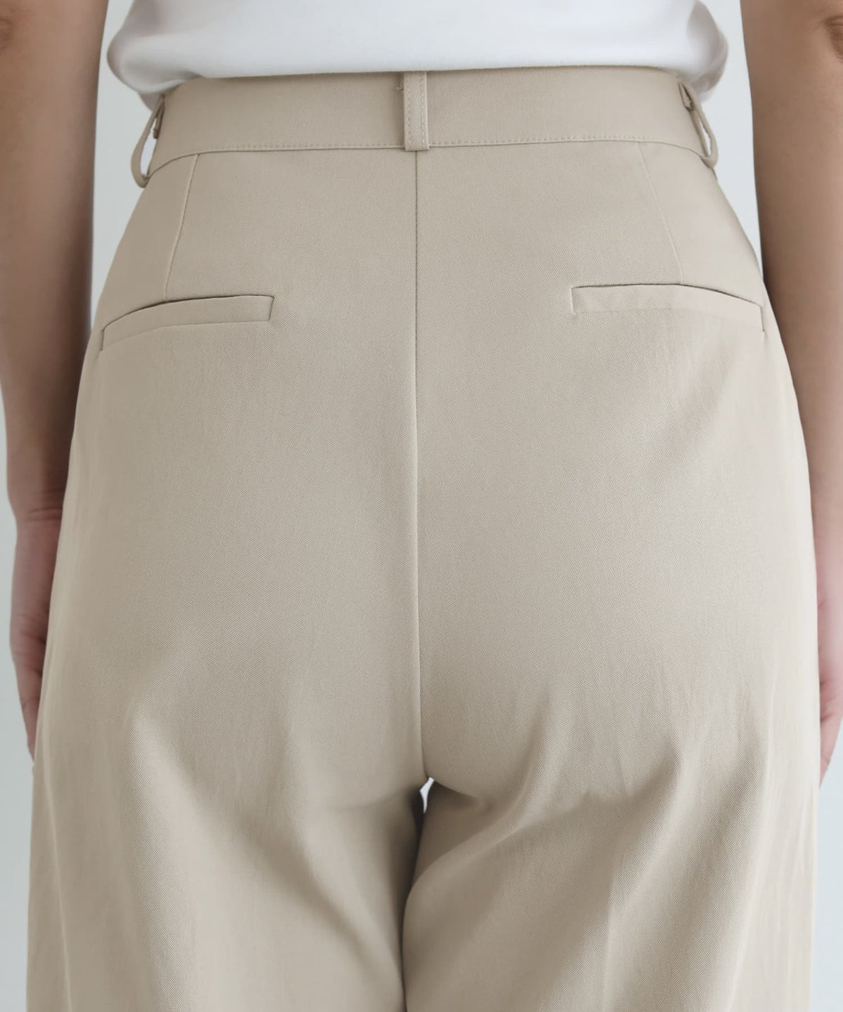 着用イメージ 163cm サンドベージュ Sサイズ