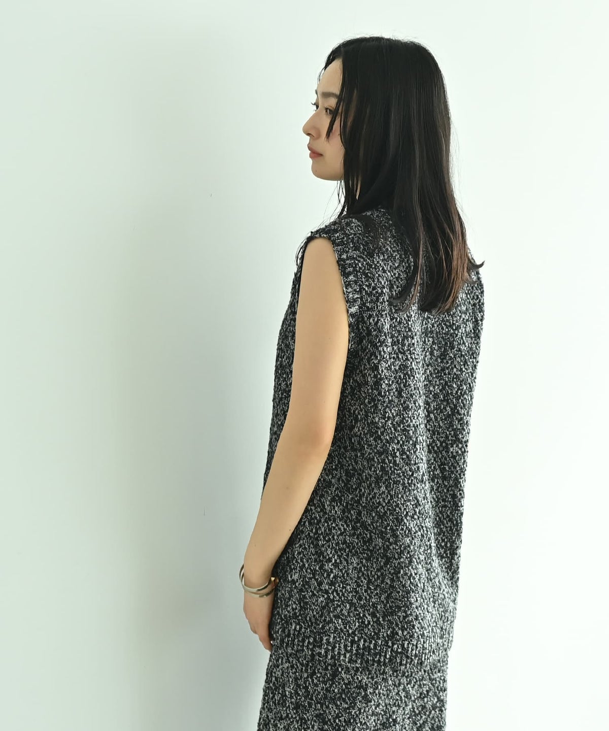 着用イメージ 167cm ブラック