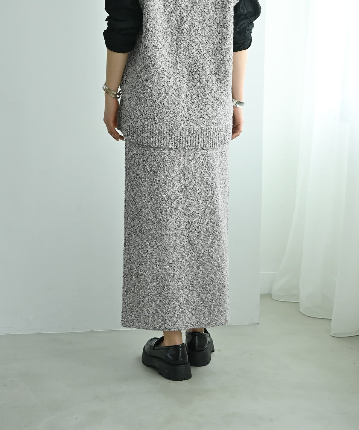 着用イメージ 167cm ミックス