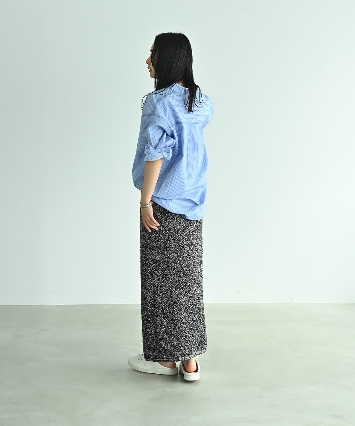 着用イメージ 167cm ブラック