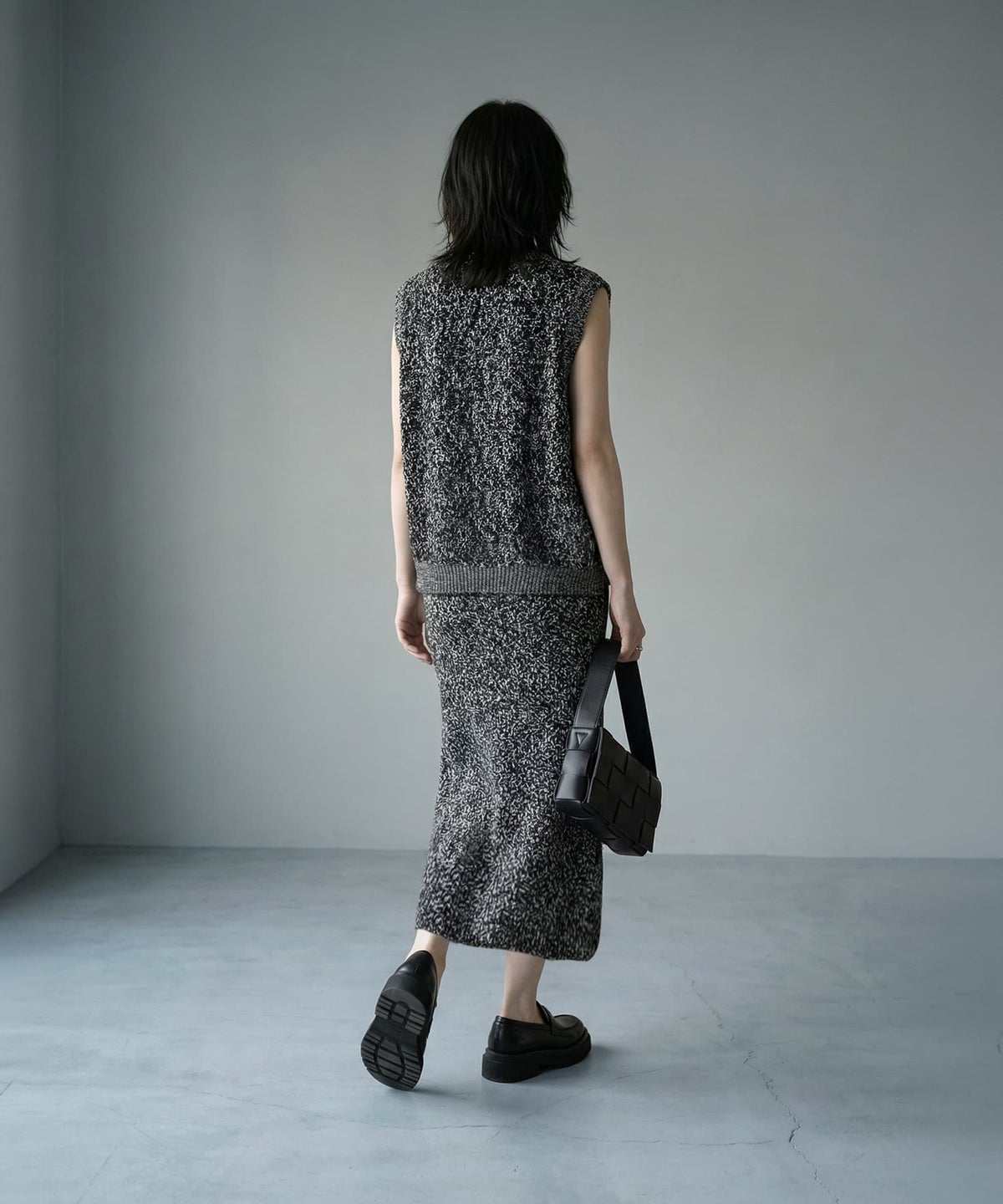 着用イメージ 170cm ブラック