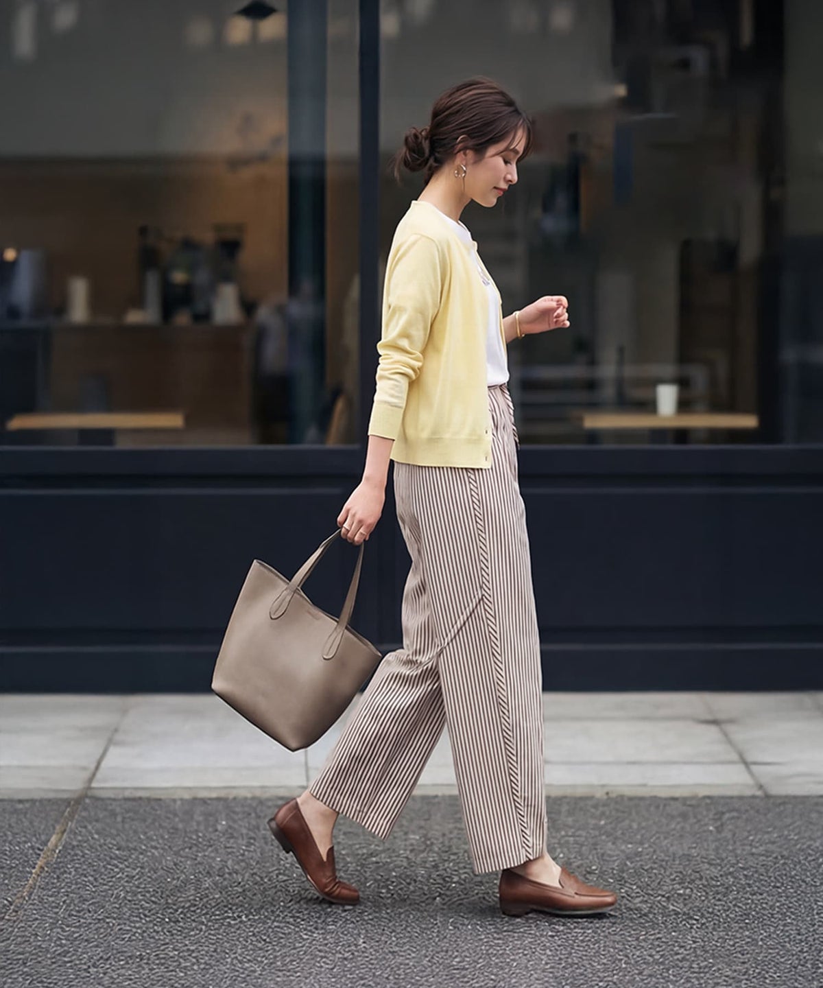 着用イメージ 163cm ナチュラル