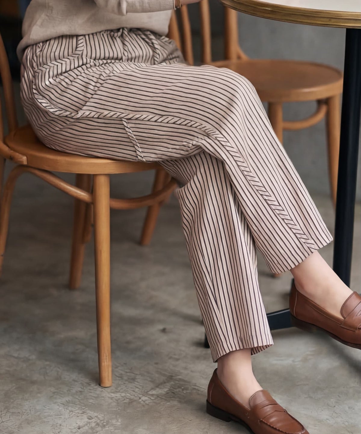 着用イメージ 163cm ナチュラル