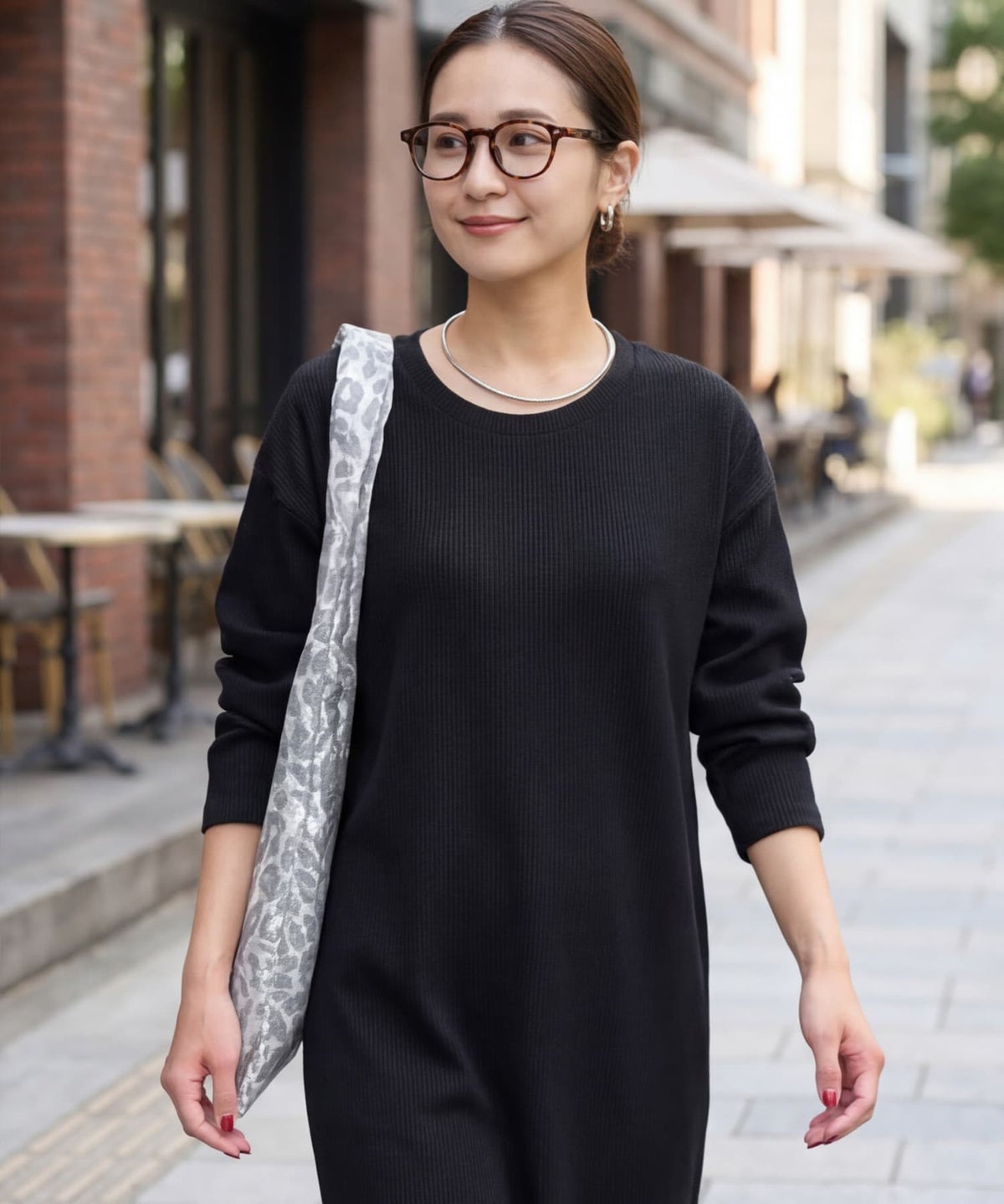 着用イメージ 165cm ブラック