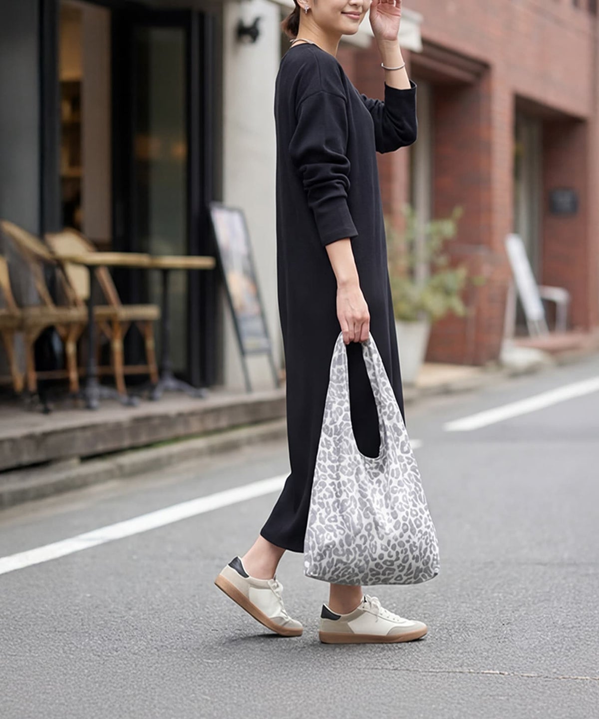 着用イメージ 165cm ブラック