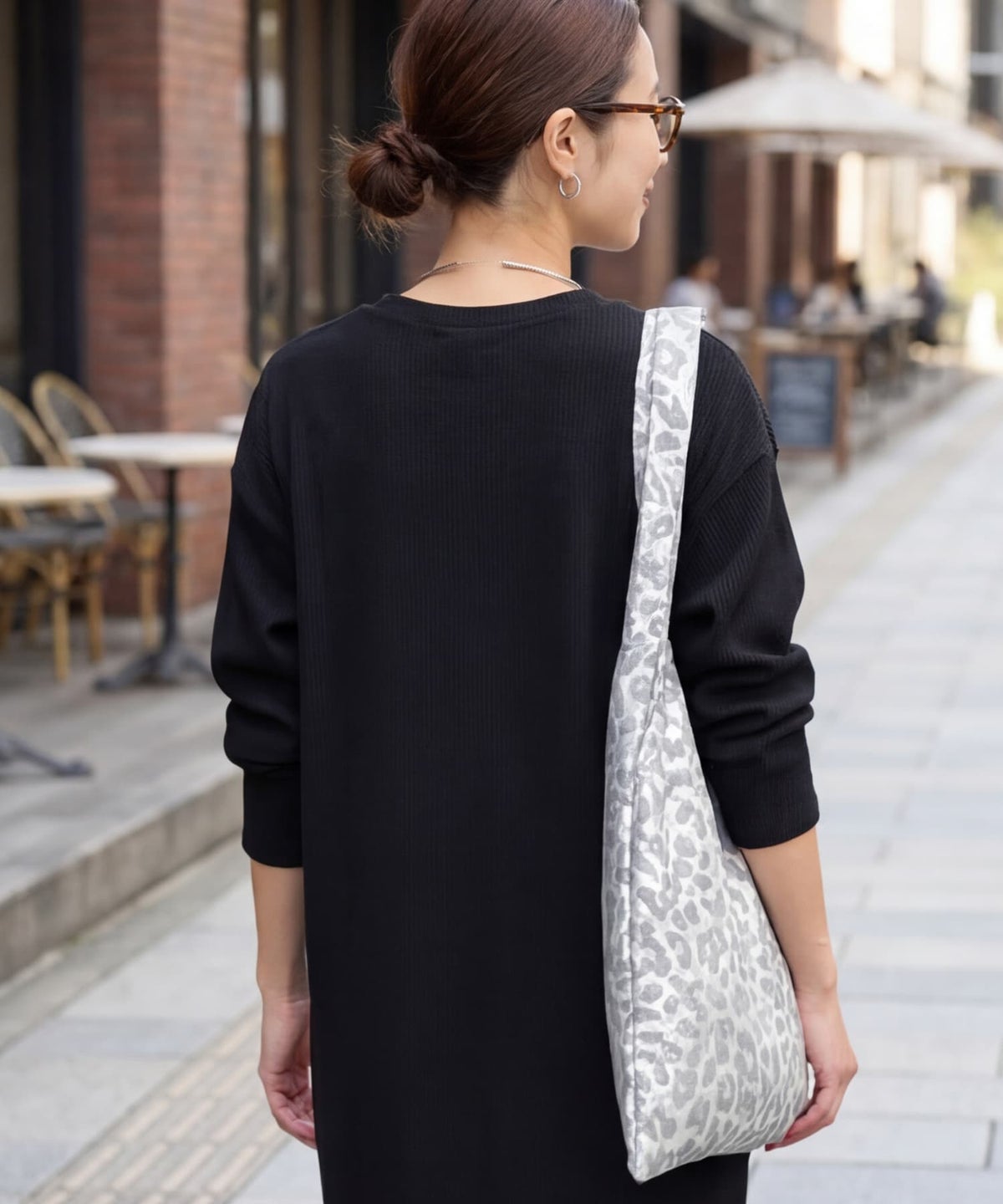 着用イメージ 165cm ブラック