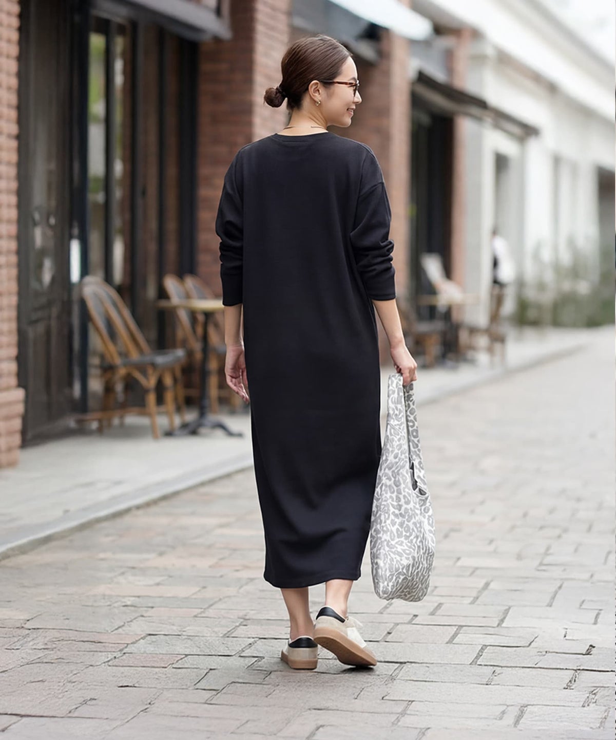 着用イメージ 165cm ブラック