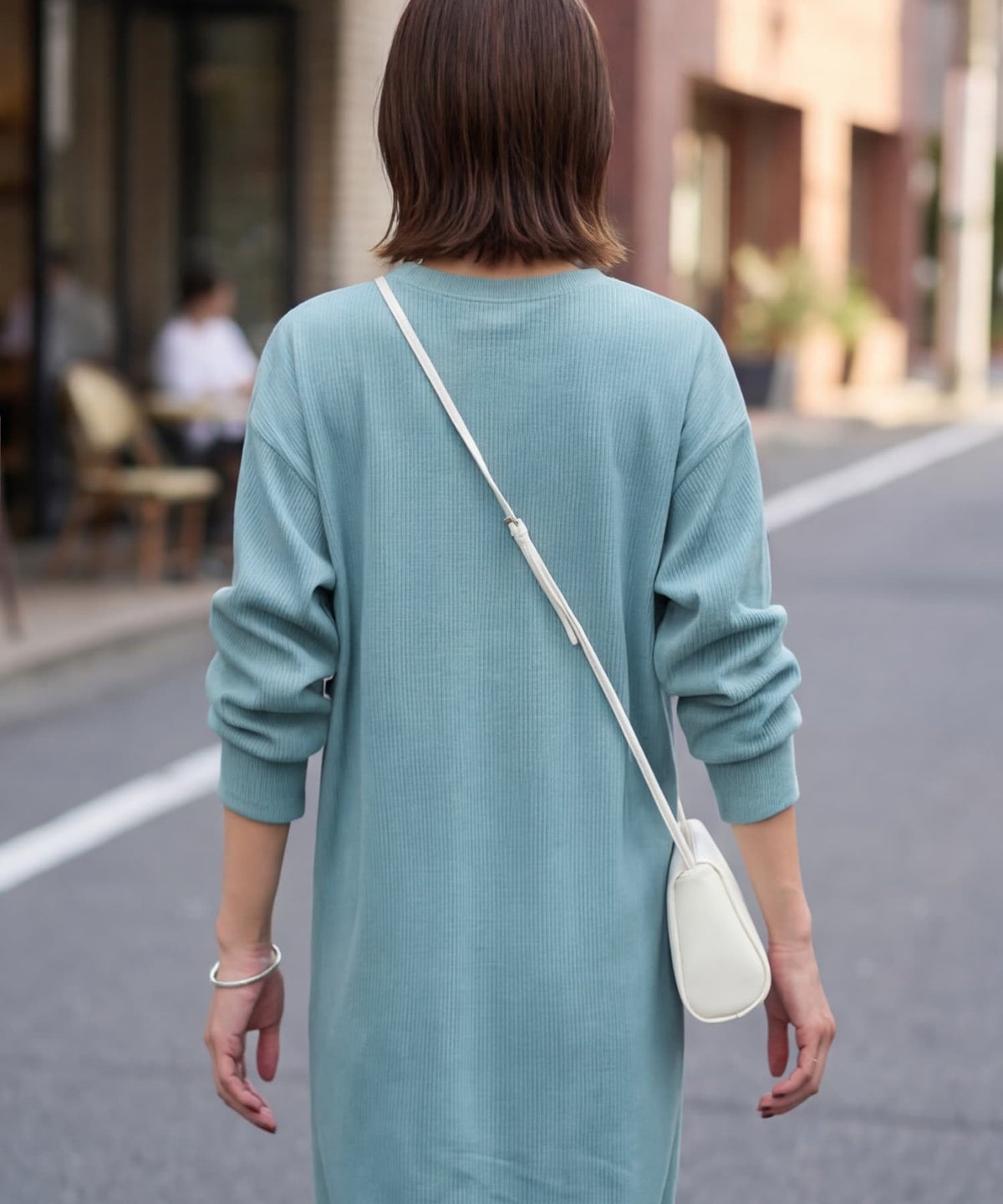 着用イメージ 165cm ライトブルー