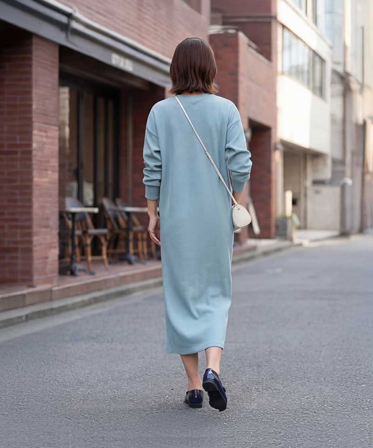 着用イメージ 165cm ライトブルー