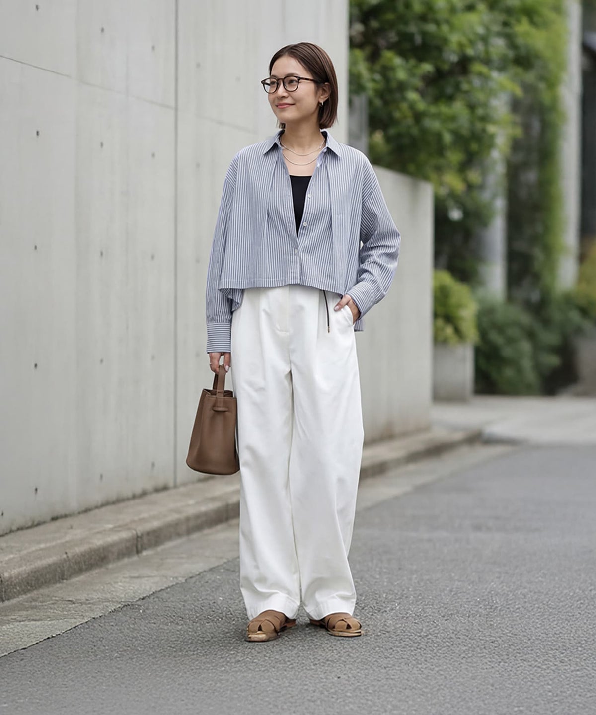 着用イメージ 163cm ブルー