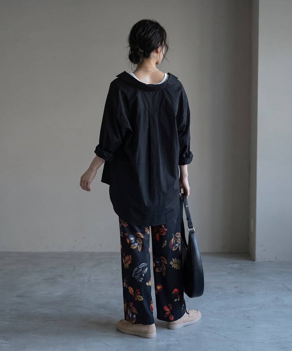 着用イメージ 170cm ブラック