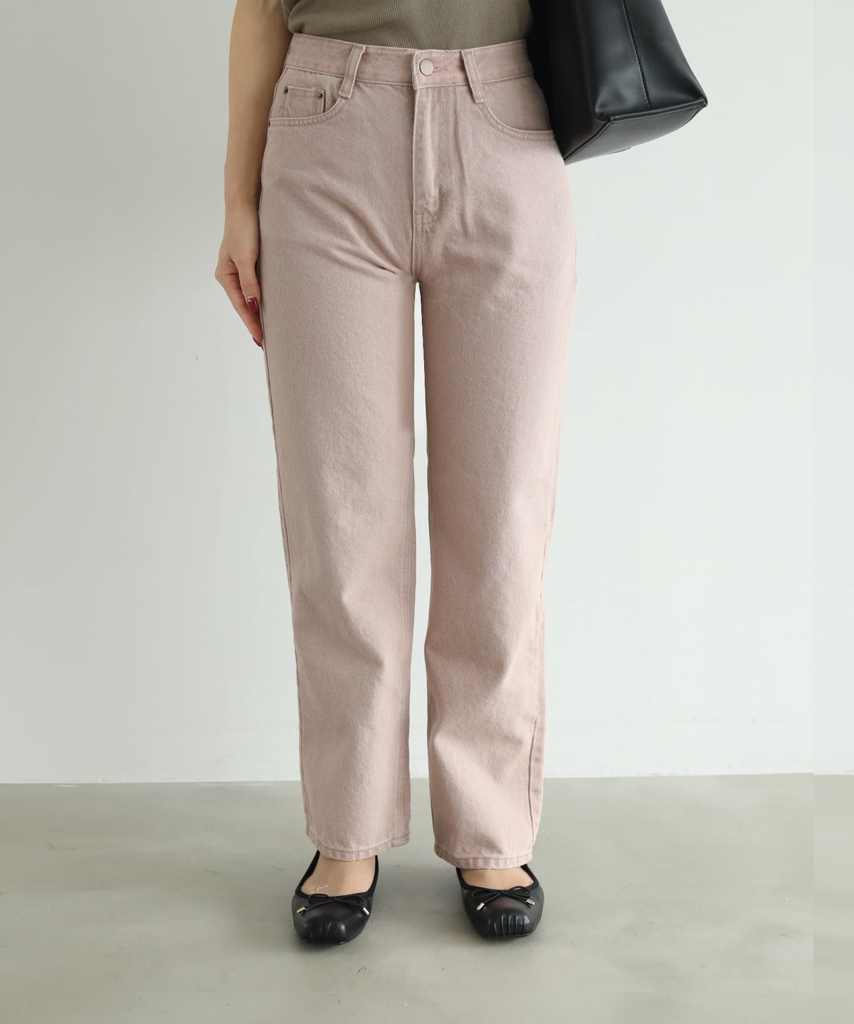 着用イメージ 163cm ピンク Sサイズ