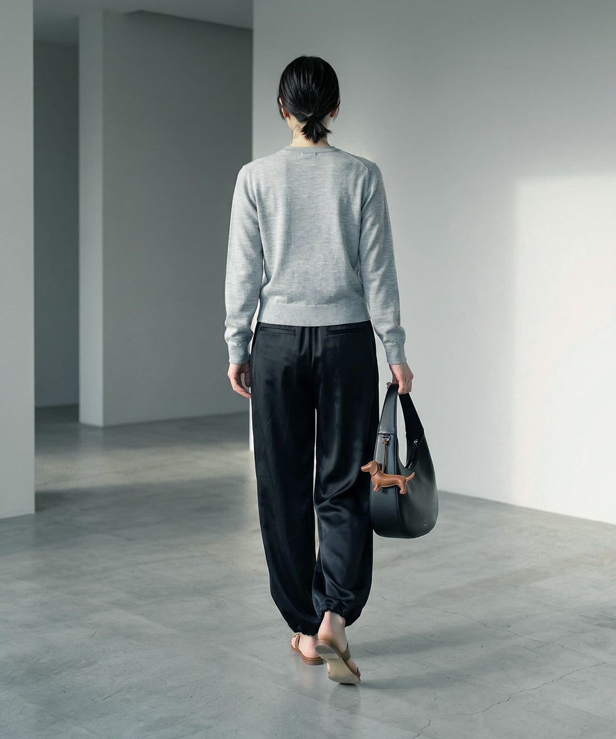 着用イメージ 170cm ブラック