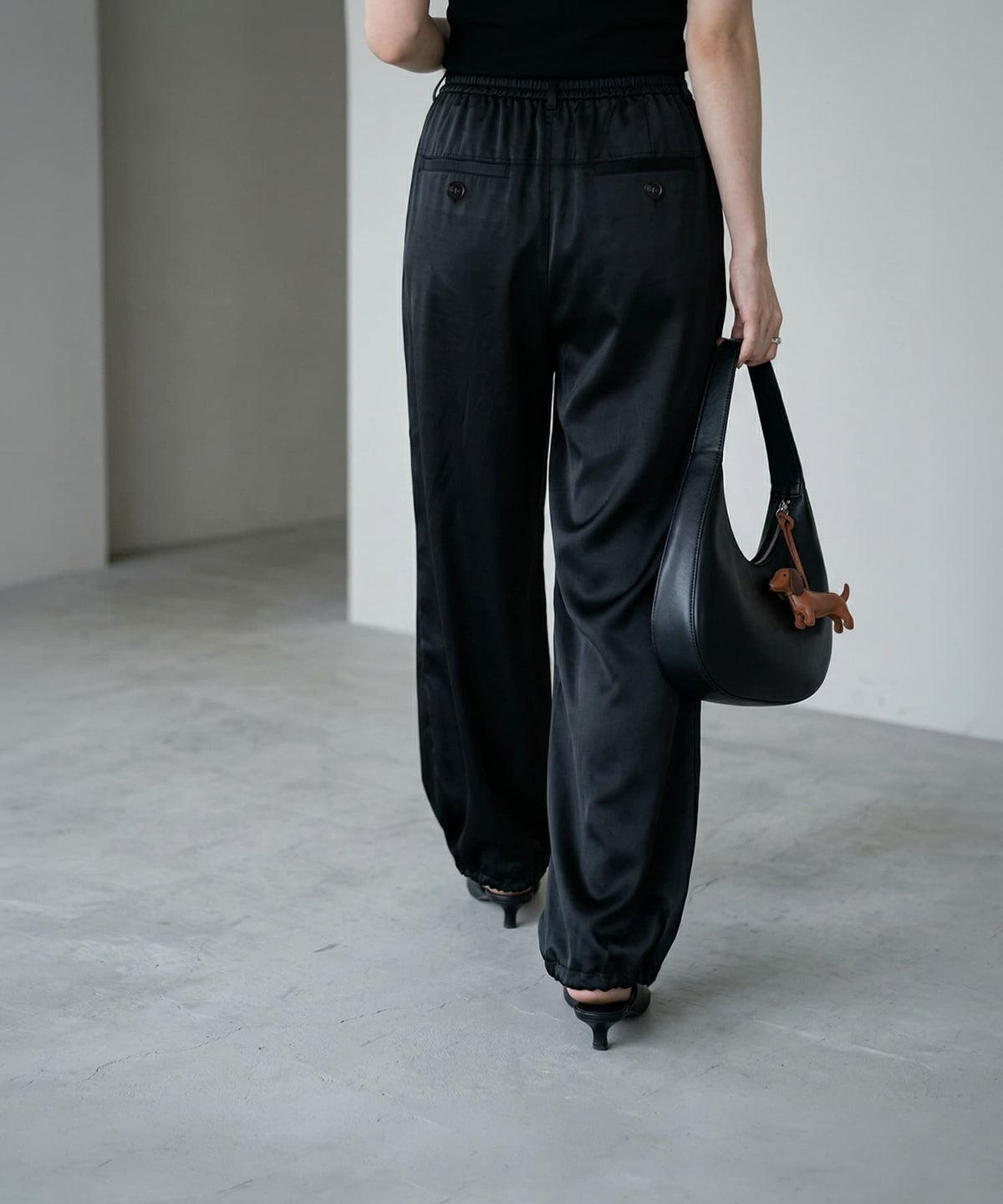 着用イメージ 170cm ブラック