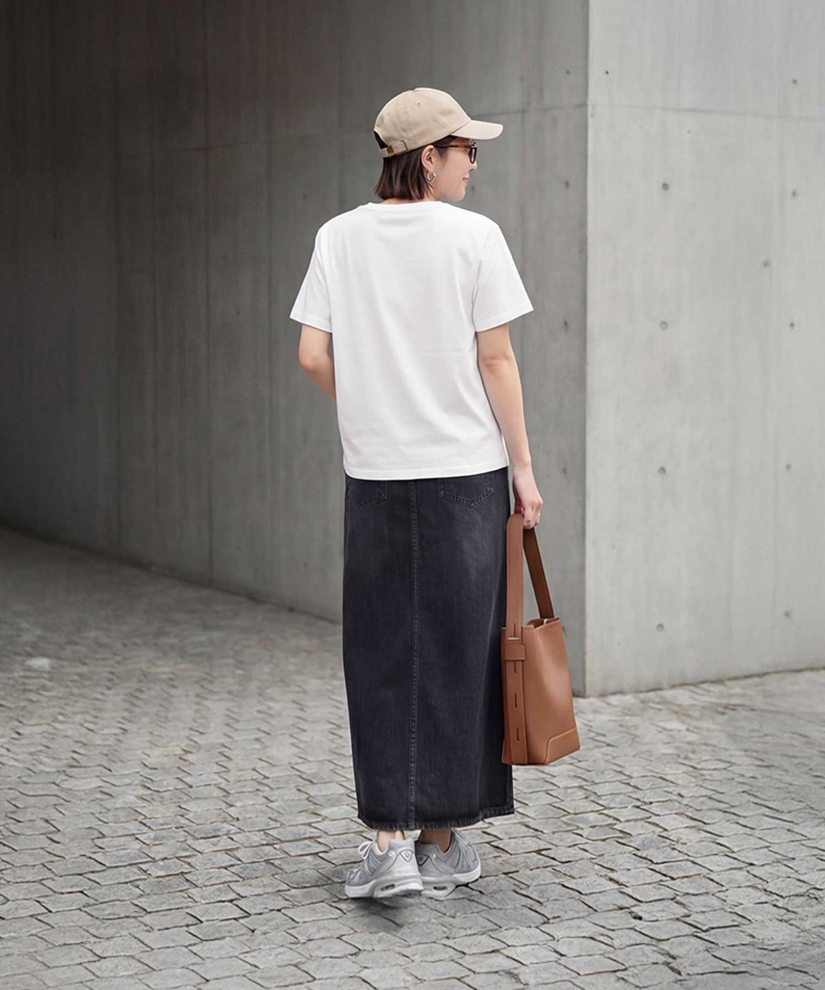 着用イメージ 163cm ホワイト