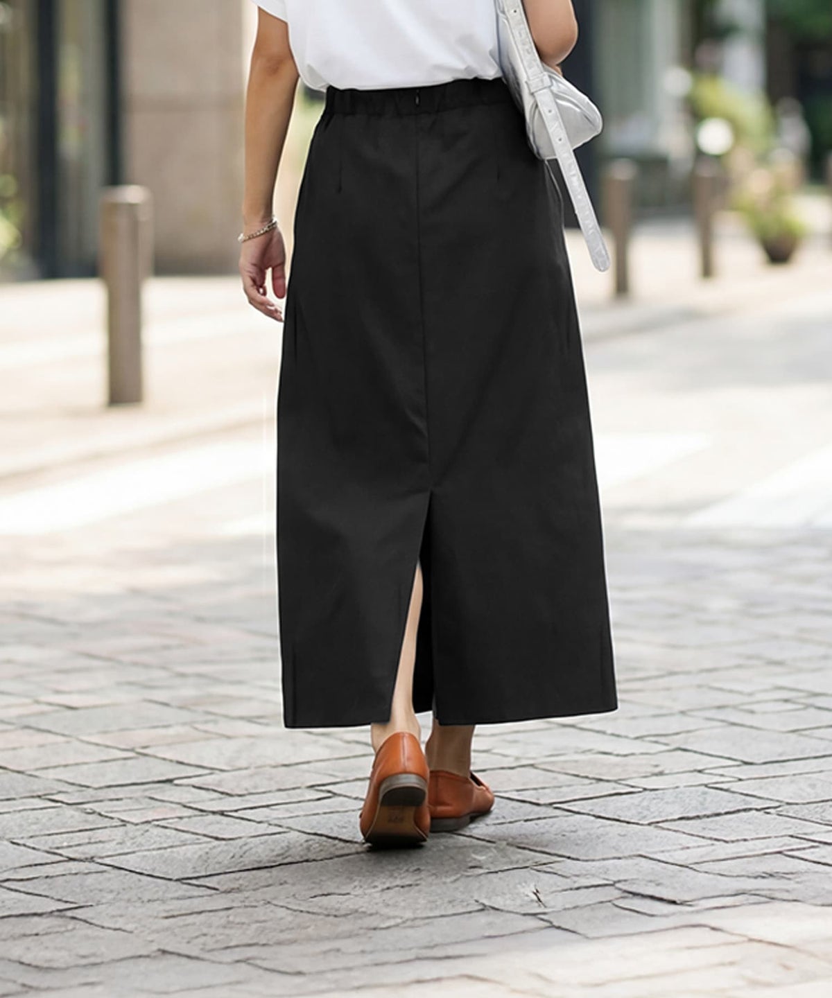 着用イメージ 163cm ブラック