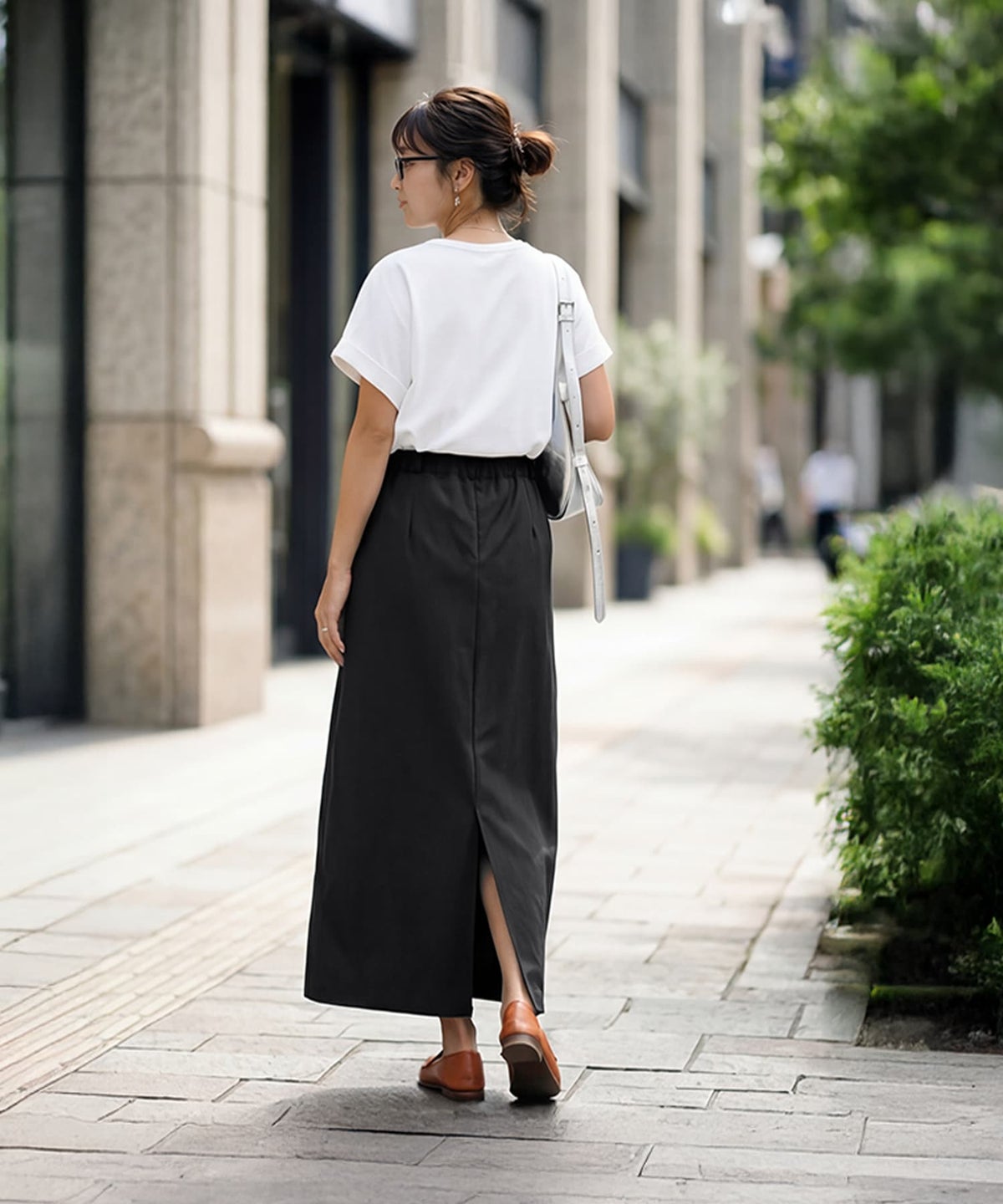 着用イメージ 163cm ブラック