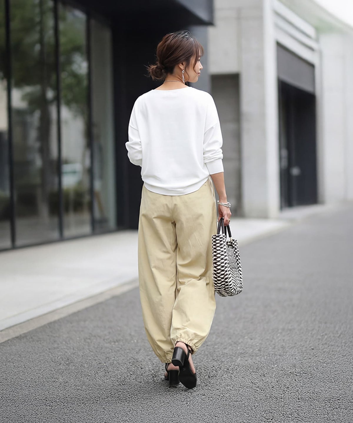 着用イメージ 163cm イエロー