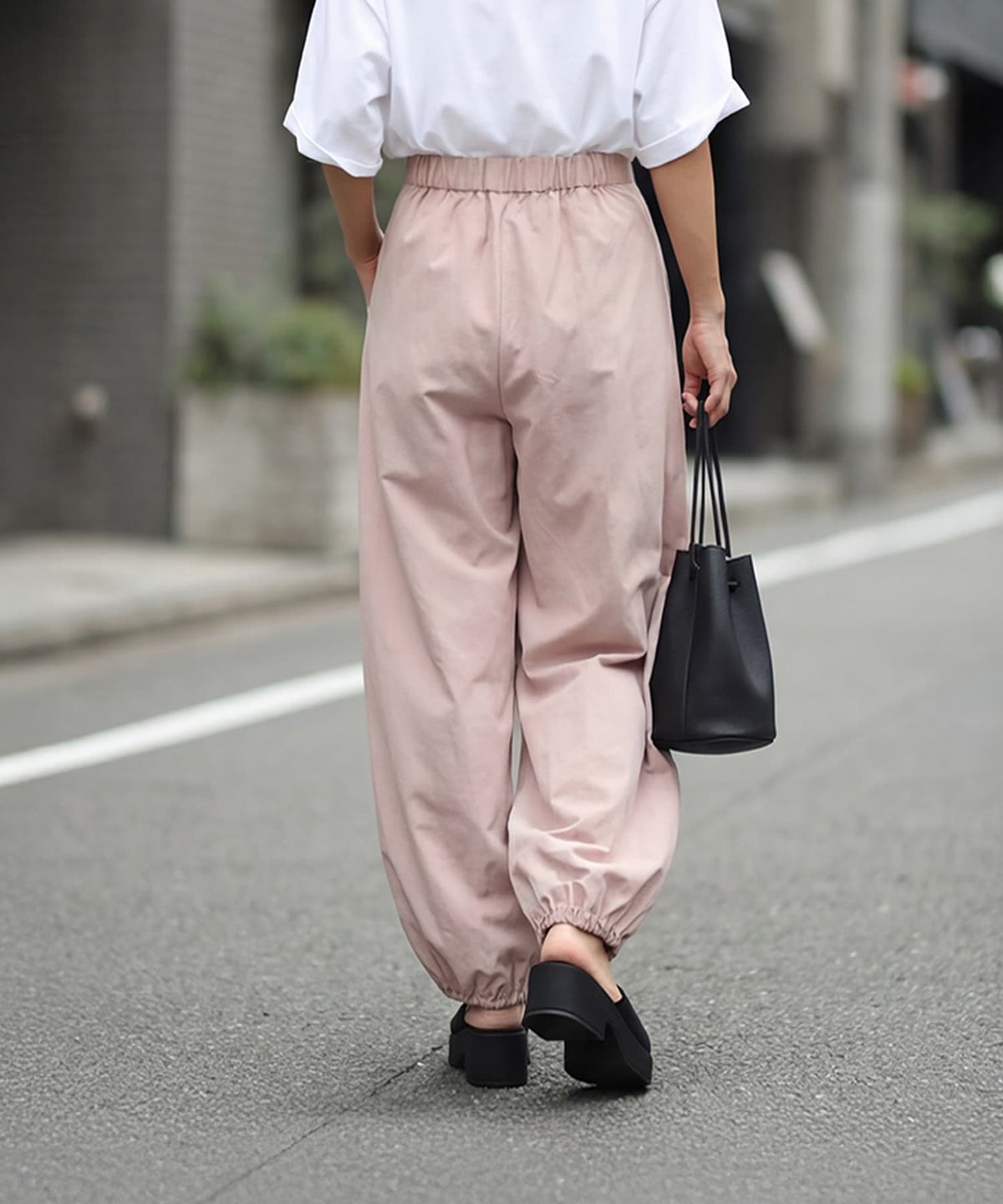 着用イメージ 163cm ピンク