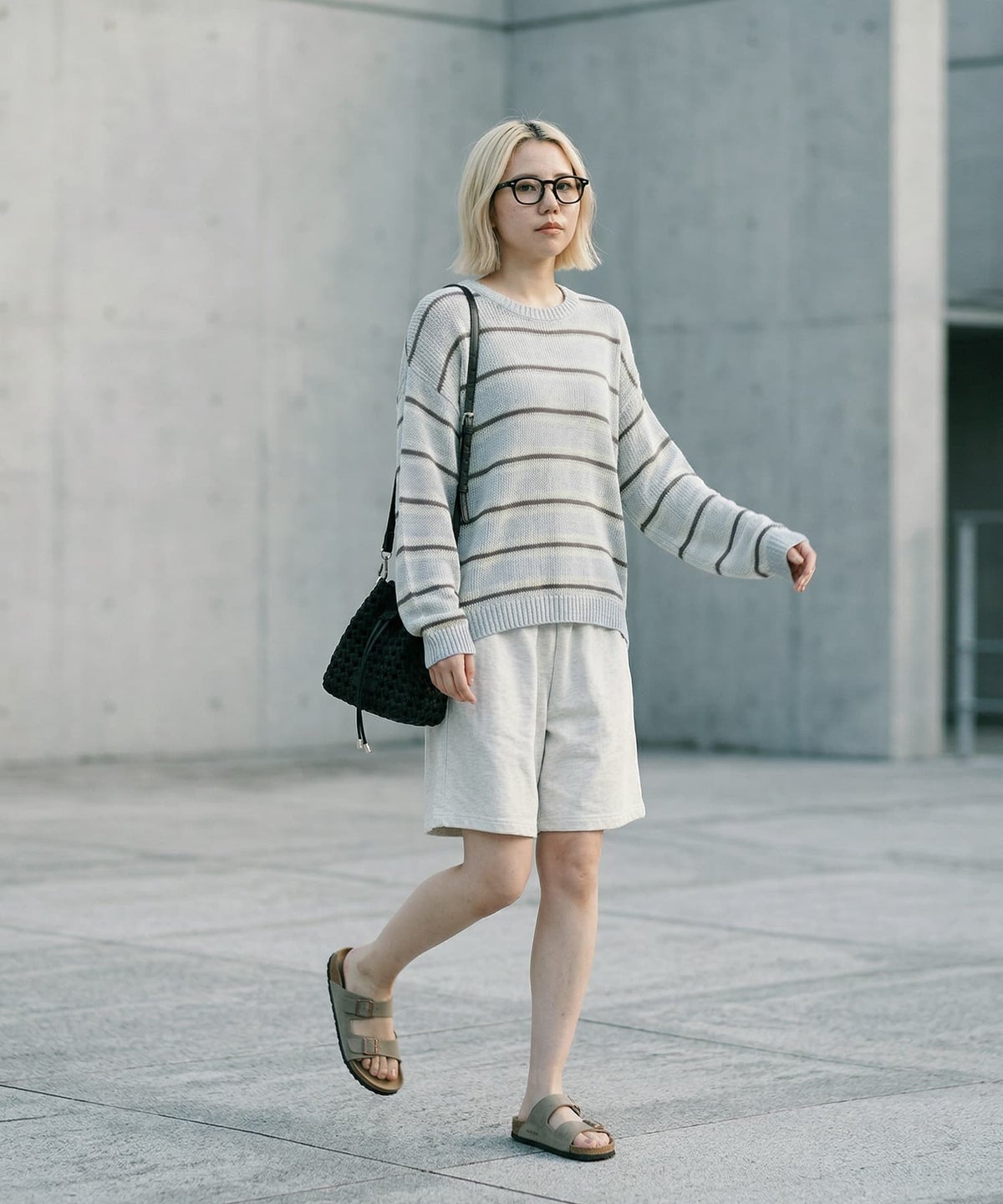 着用イメージ 165cm ブルー