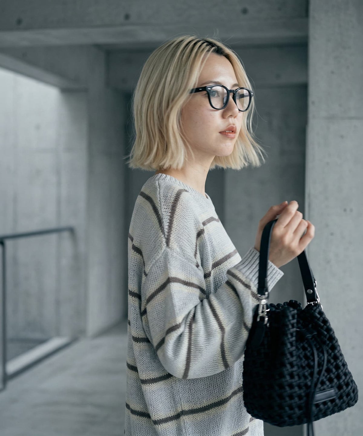 着用イメージ 165cm ブルー