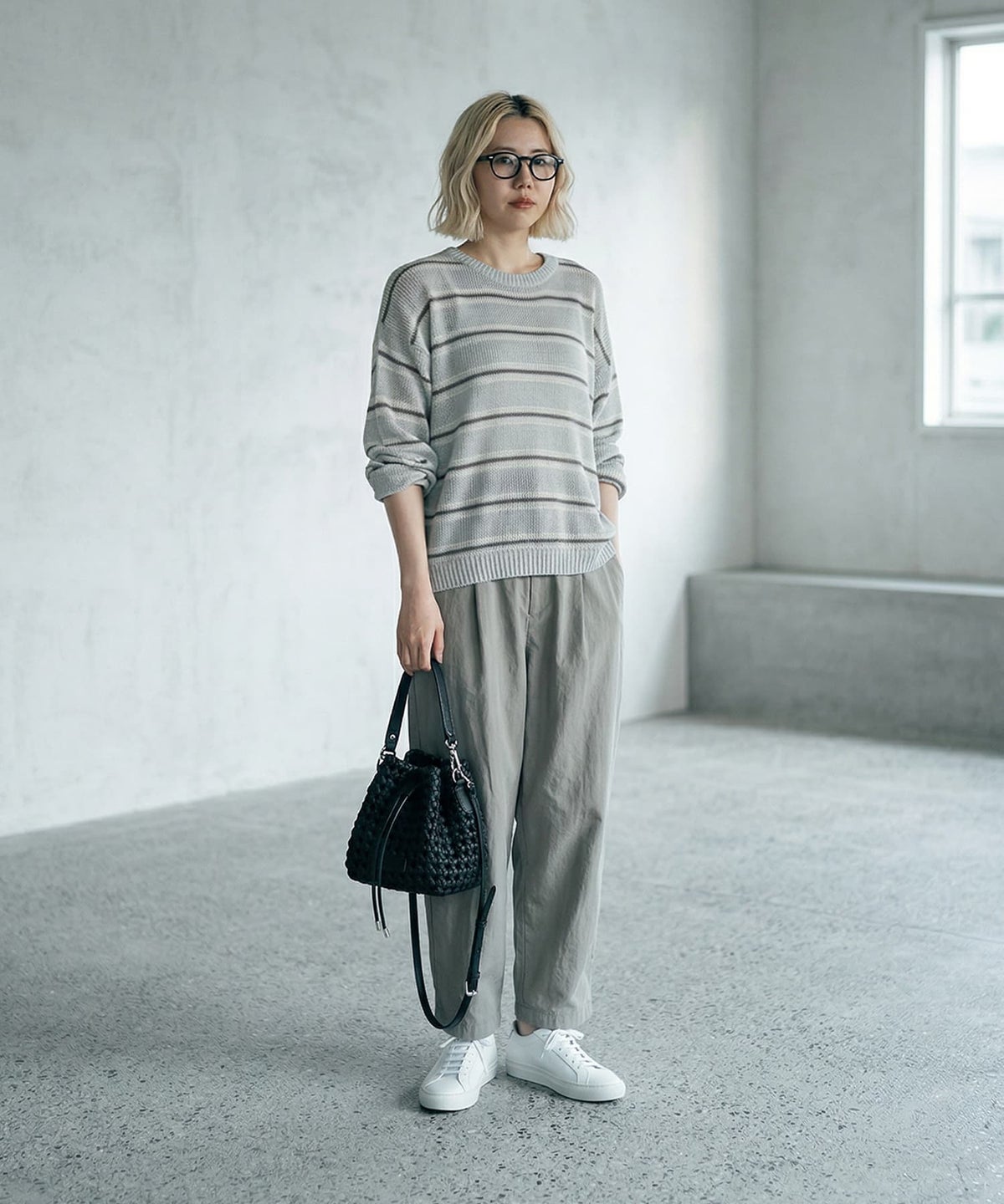 着用イメージ 165cm ブルー