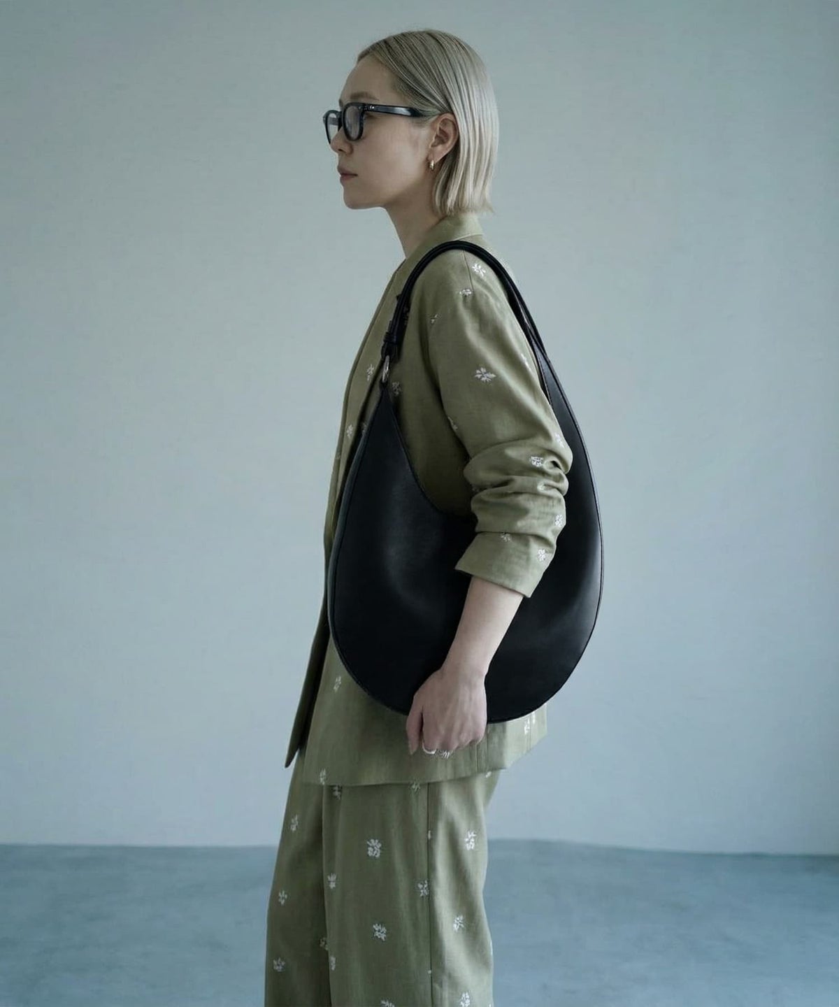 着用イメージ 170cm ブラック