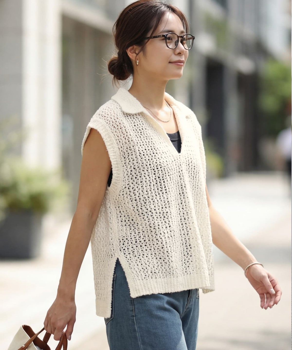 着用イメージ 163cm ナチュラル